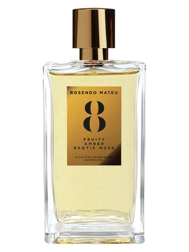 Frasco de Rosendo Mateu No 8 Fruity, Amber, Exotic Musk — Rosendo Mateu Olfactive Expressions