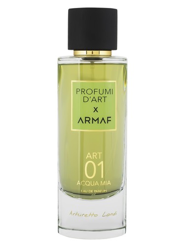 Frasco de Art 01 - Acqua Mia — Profumi d'Art X Armaf