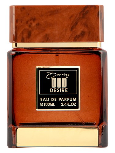 Frasco de Burning Oud Desire, de Flavia