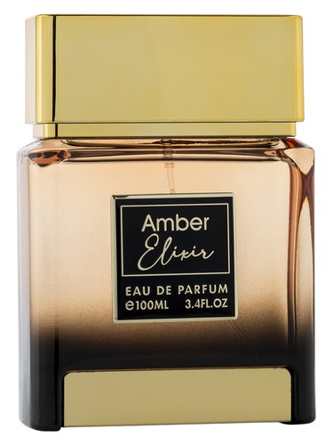 Frasco de Amber Elixir, de Flavia