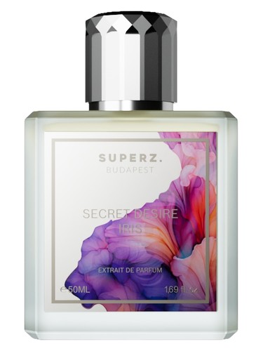 Frasco de Secret Desire Iris, de Superz.