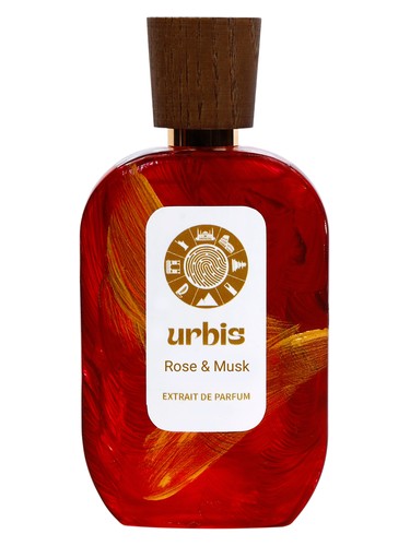 Frasco de Rose & Musk, de URBIS PARFUMS