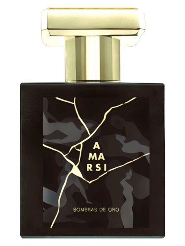 Frasco de Sombras De Oro, de Amarsi Fragrances