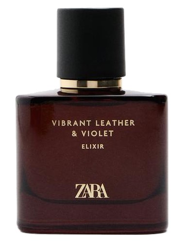 Frasco de Vibrant Leather & Violet Elixir, de Zara