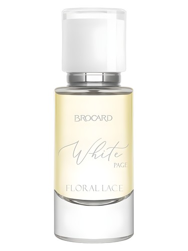 Frasco de White Page Floral Lace — Brocard