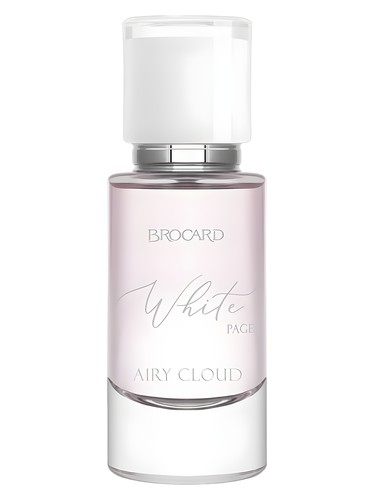 Frasco de White Page Airy Cloud, de Brocard