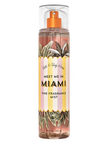 Frasco de Meet Me In Miami, de Bath & Body Works