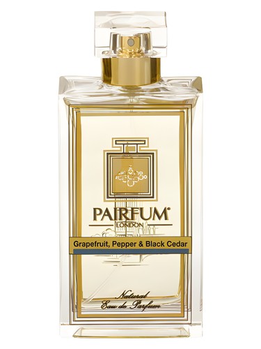 Frasco de Grapefruit, Pepper & Black Cedar, de Pairfum London