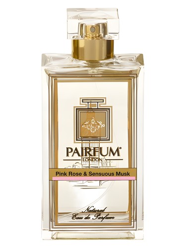 Frasco de Pink Rose & Sensuous Musk, de Pairfum London