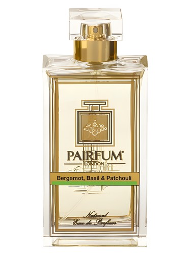 Frasco de Bergamot, Basil & Patchouli, de Pairfum London
