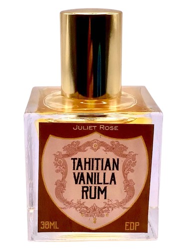 Frasco de Tahitian Vanilla Rum, de Juliet Rose