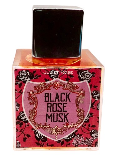 Frasco de Black Rose Musk, de Juliet Rose
