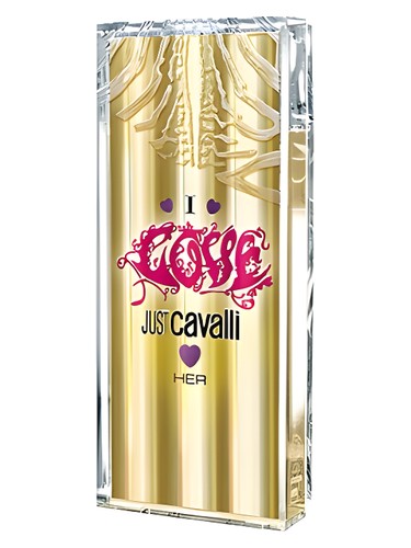 Frasco de Just Cavalli I Love Her, de Roberto Cavalli