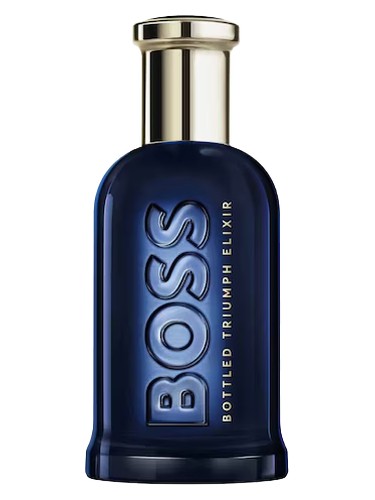 Frasco de Boss Bottled Triumph Elixir, de Hugo Boss