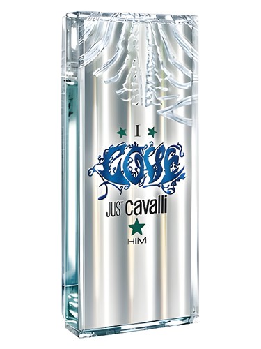 Frasco de Just Cavalli I Love Him, de Roberto Cavalli