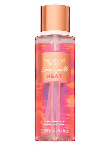 Frasco de Love Spell Heat, de Victoria's Secret