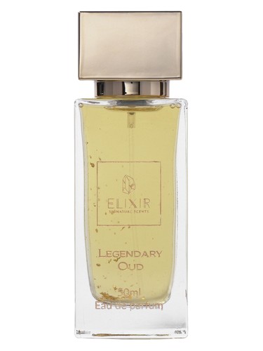 Frasco de Legendary Oud — Elixir Signature Scents