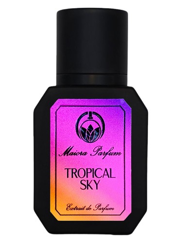 Frasco de Tropical Sky, de Maiora Parfum