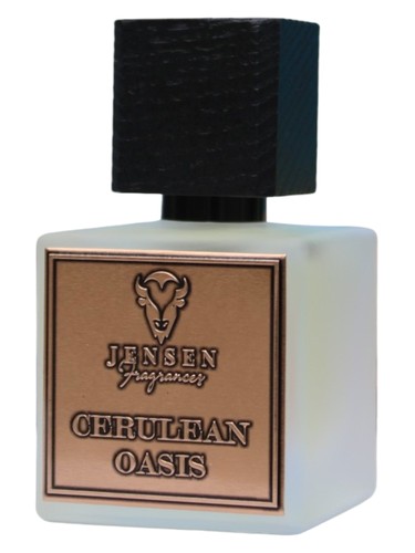 Frasco de Cerulean Oasis, de Jensen Fragrances