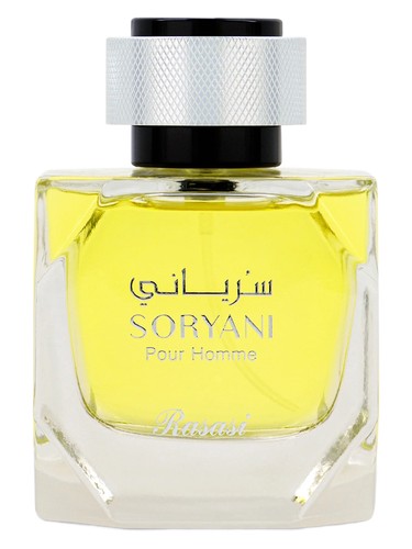 Frasco de Soryani Pour Homme, de Rasasi