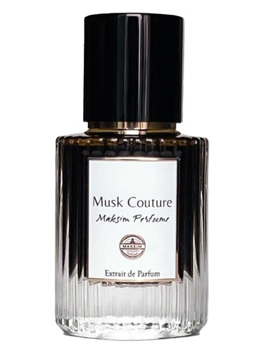 Frasco de Musk Couture — Maksim Perfume