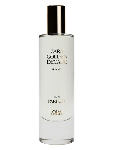 Frasco de Golden Decade Summer, de Zara