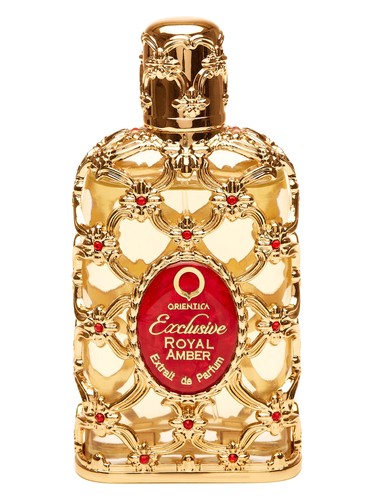 Frasco de Exclusive Royal Amber, de Orientica Premium