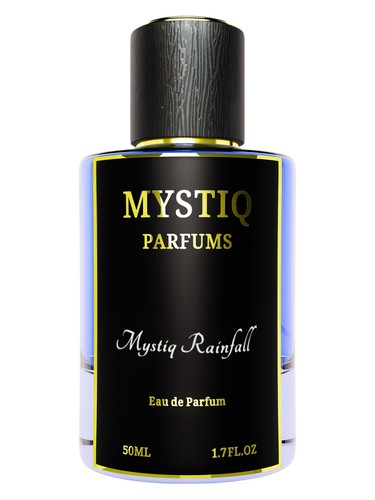 Frasco de Mystiq Rainfall — Mystiq Parfums
