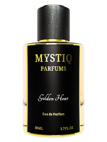 Frasco de Golden Hour, de Mystiq Parfums