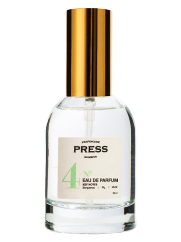 Frasco de No. 4, de Press Gurwitz Perfumerie