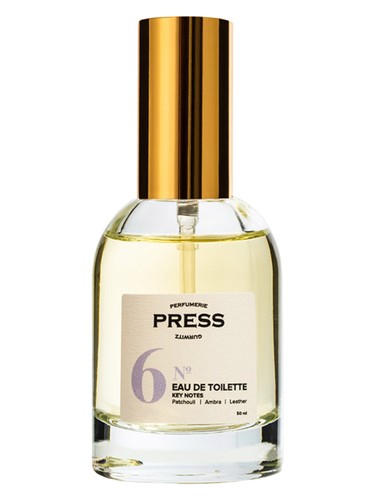 Frasco de No. 6, de Press Gurwitz Perfumerie
