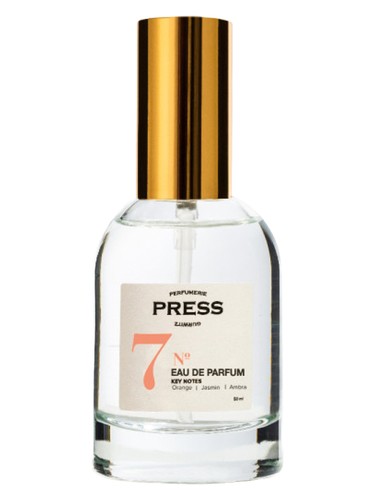 Frasco de No. 7, de Press Gurwitz Perfumerie