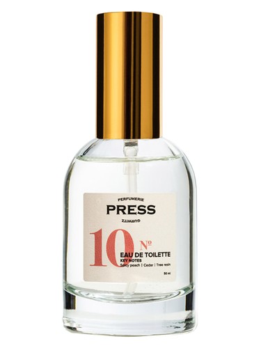 Frasco de No. 10, de Press Gurwitz Perfumerie