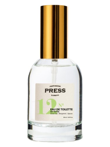 Frasco de No. 12, de Press Gurwitz Perfumerie