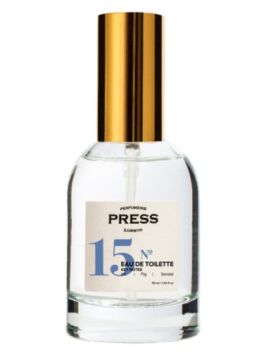 Frasco de No. 15, de Press Gurwitz Perfumerie