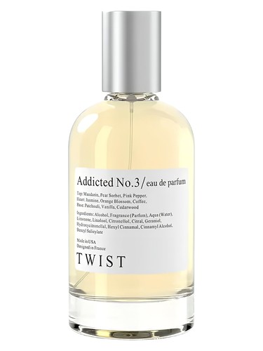 Frasco de Addicted No.3, de Twist