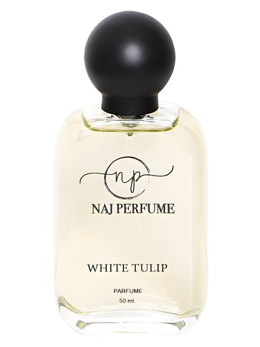 Frasco de White Tulip, de Naj Perfum