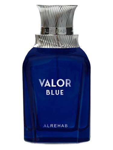 Frasco de VALOR BLUE, de ALREHAB PERFUMES