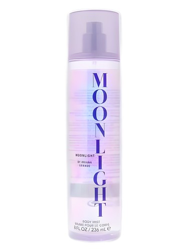Frasco de Moonlight Body Mist, de Ariana Grande