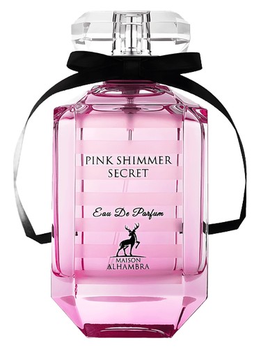 Frasco de Pink Shimmer Secret, de Maison Alhambra