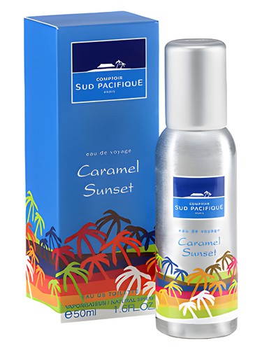 Frasco de Caramel Sunset, de Comptoir Sud Pacifique