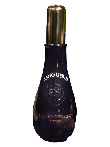 Frasco de SANGUEBLU, de Sileno Cheloni Firenze Maestro Profumiere