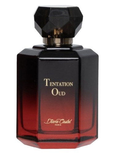 Frasco de Tentaion Oud, de Diane Castel