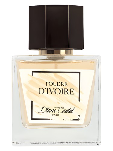Frasco de Poudre D'ivoire, de Diane Castel