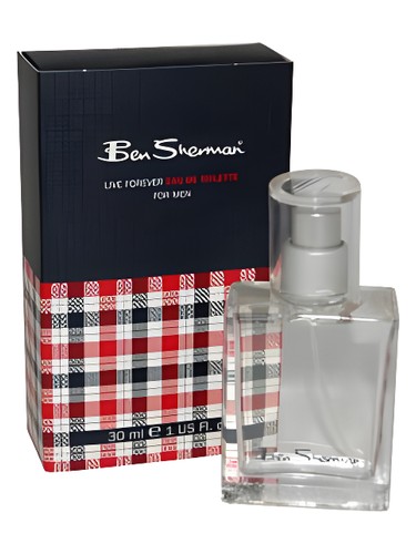 Frasco de Live Forever, de Ben Sherman