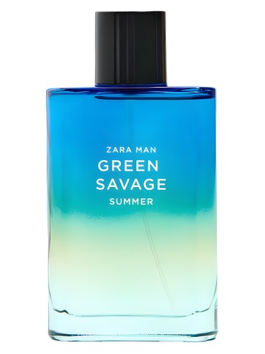Frasco de Zara Man Green Savage Summer, de Zara