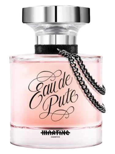 Frasco de Eau de Pute, de Martine Cosmetics