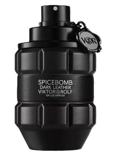 Frasco de Spicebomb Dark Leather — Viktor&Rolf