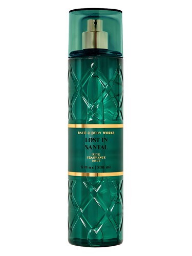 Frasco de Lost in Santal, de Bath & Body Works