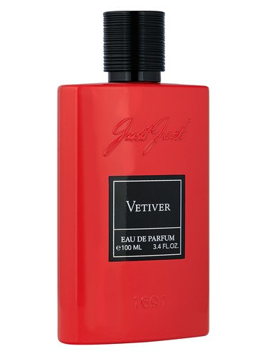 Frasco de Vetiver Eau de Parfum, de Just Jack